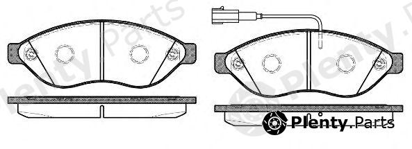  ROADHOUSE part 21237.12 (2123712) Brake Pad Set, disc brake