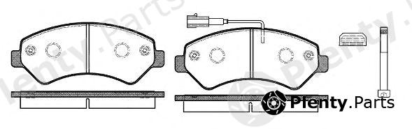  ROADHOUSE part 21275.12 (2127512) Brake Pad Set, disc brake