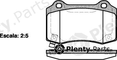  REMSA part 043454 Brake Pad Set, disc brake