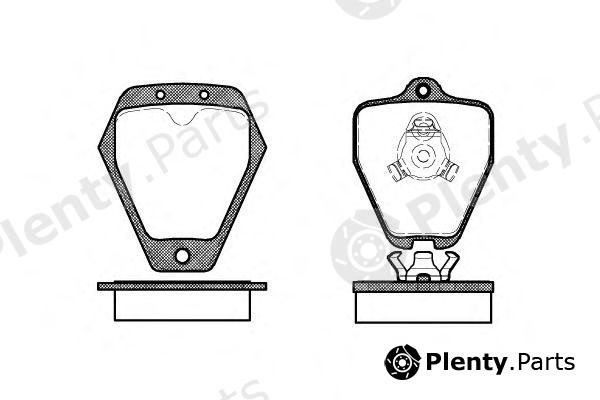  REMSA part 050810 Brake Pad Set, disc brake
