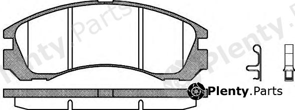  REMSA part 035432 Brake Pad Set, disc brake