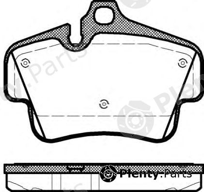  REMSA part 077330 Brake Pad Set, disc brake