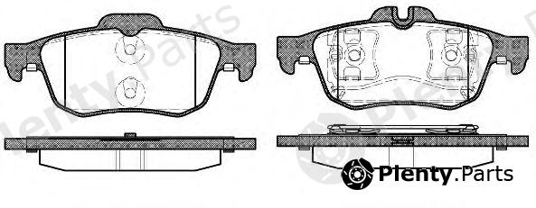  REMSA part 084260 Brake Pad Set, disc brake