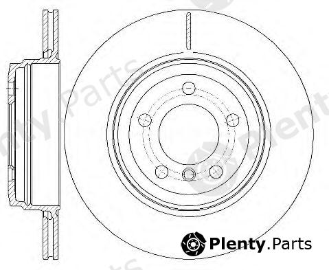  REMSA part 6108210 Brake Disc
