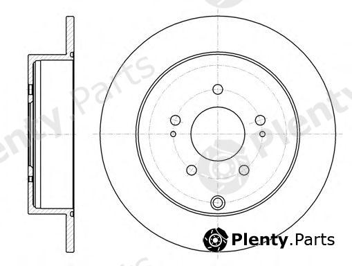  REMSA part 6109800 Brake Disc