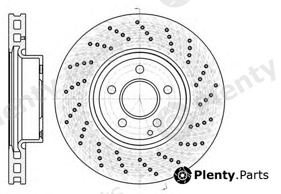  REMSA part 6118510 Brake Disc