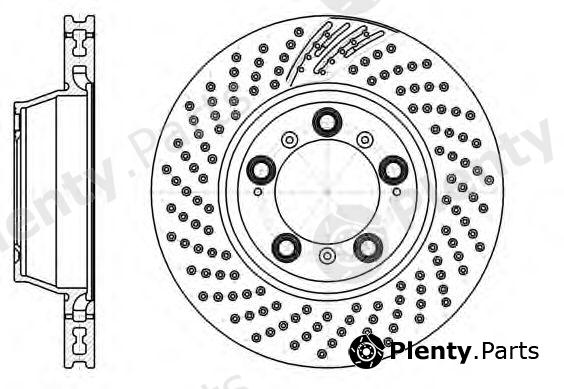  REMSA part 6119810 Brake Disc