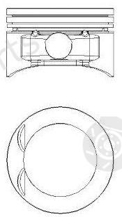  NÜRAL part 8730680020 Piston