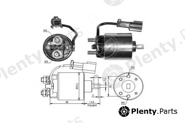  ERA part ZM719 Solenoid Switch, starter