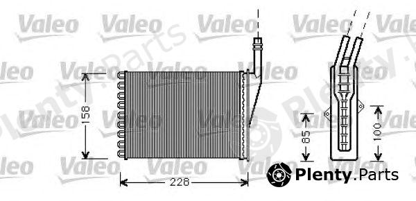  VALEO part 812287 Heat Exchanger, interior heating