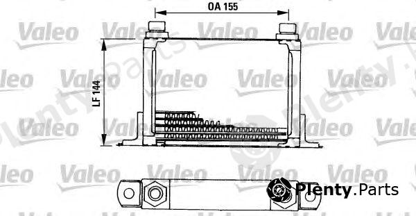  VALEO part 816666 Oil Cooler, engine oil