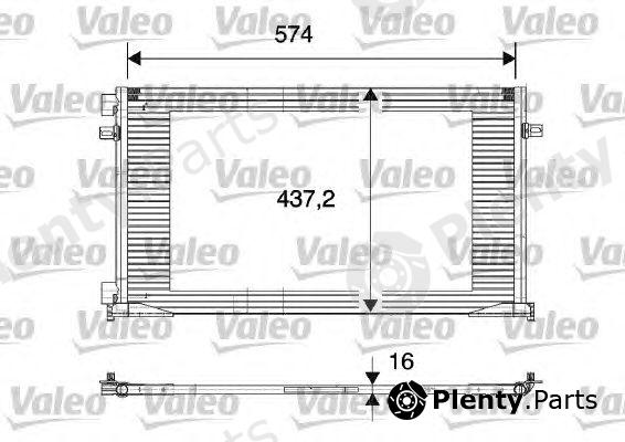  VALEO part 817577 Condenser, air conditioning