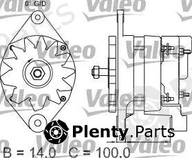  VALEO part 437352 Alternator