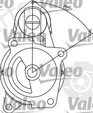  VALEO part 455704 Starter
