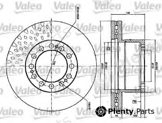  VALEO part 187117 Brake Disc