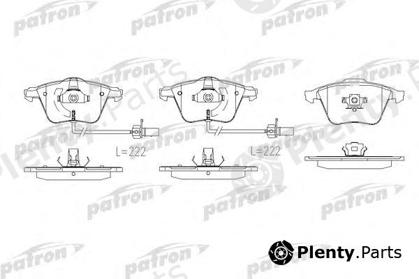  PATRON part PBP1629 Brake Pad Set, disc brake