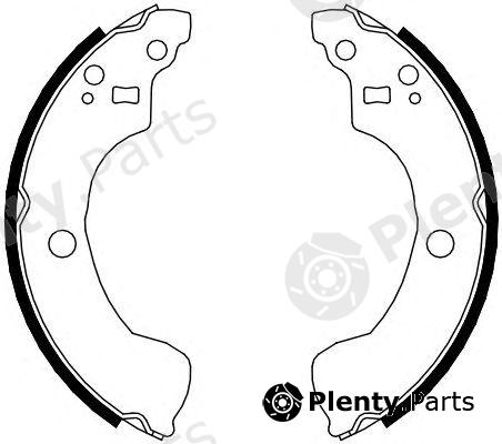  FERODO part FSB4106 Brake Shoe Set