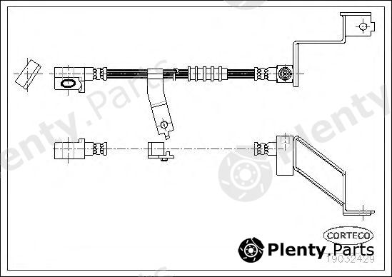  CORTECO part 19032429 Brake Hose