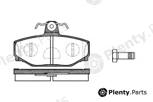  ROADHOUSE part 2297.10 (229710) Brake Pad Set, disc brake