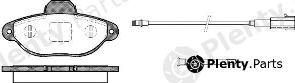  ROADHOUSE part 241421 Brake Pad Set, disc brake