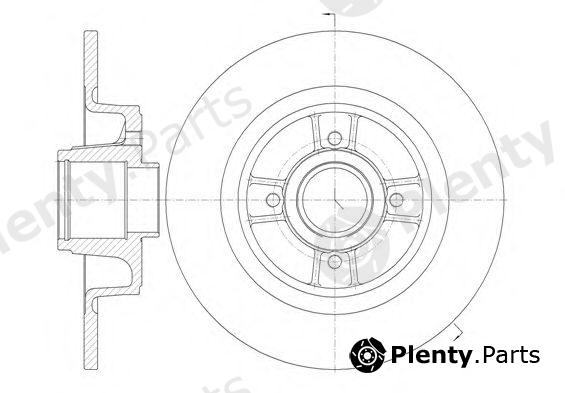  ROADHOUSE part 6698.00 (669800) Brake Disc