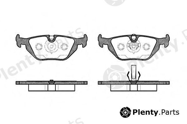  REMSA part 026550 Brake Pad Set, disc brake