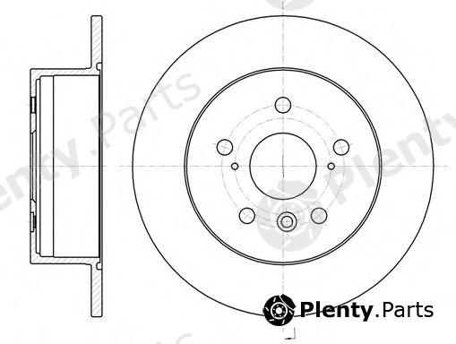  REMSA part 6132700 Brake Disc
