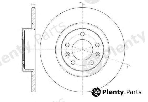  REMSA part 61473.00 (6147300) Brake Disc