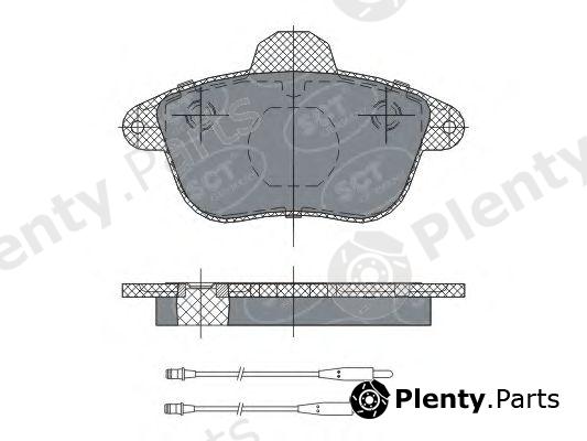  SCT Germany part SP295 Brake Pad Set, disc brake