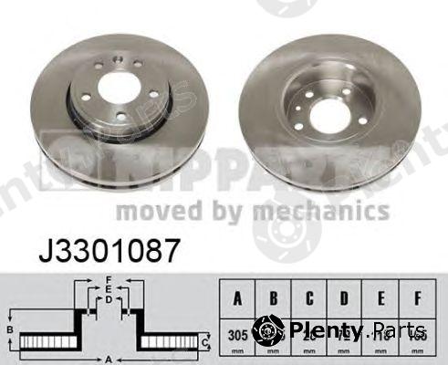  NIPPARTS part J3301087 Brake Disc