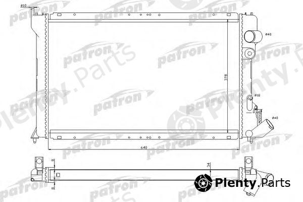  PATRON part PRS3031 Radiator, engine cooling