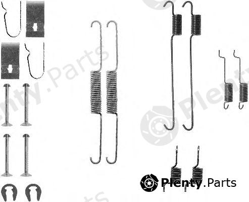  TEXTAR part 97016400 Accessory Kit, brake shoes