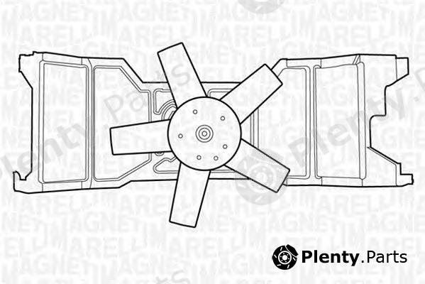 MAGNETI MARELLI part 069422309010 Fan, radiator
