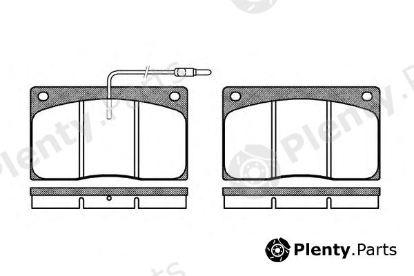  ROADHOUSE part 204402 Brake Pad Set, disc brake
