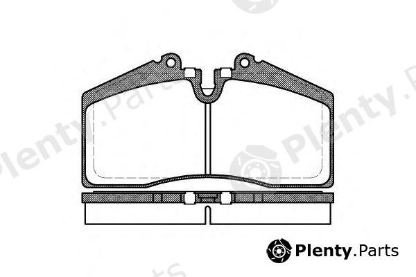  ROADHOUSE part 228800 Brake Pad Set, disc brake