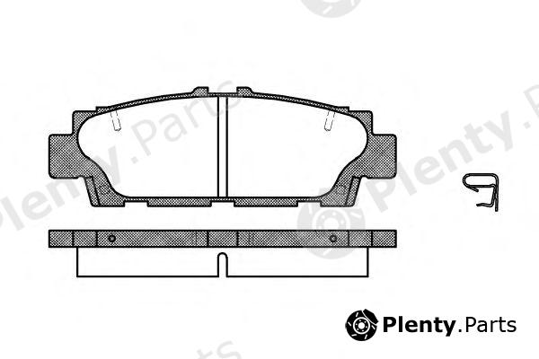  ROADHOUSE part 237600 Brake Pad Set, disc brake
