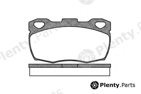  REMSA part 026600 Brake Pad Set, disc brake