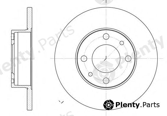  REMSA part 603000 Brake Disc