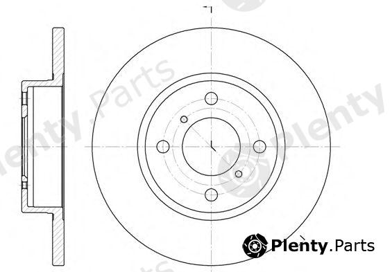  REMSA part 662100 Brake Disc