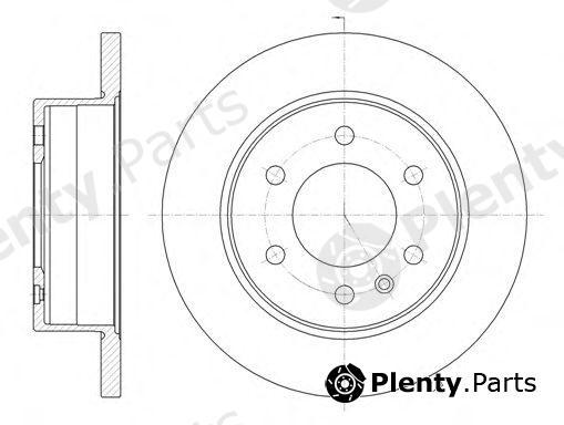  REMSA part 6103500 Brake Disc