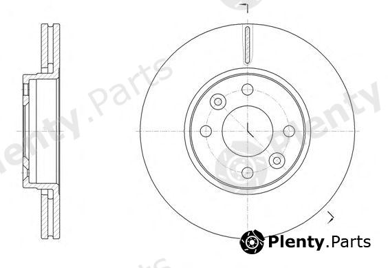 REMSA part 61474.10 (6147410) Brake Disc