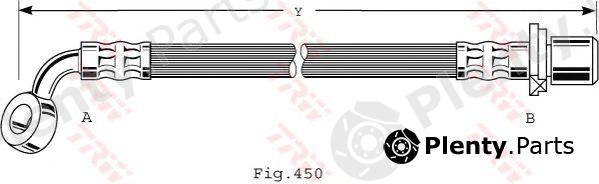  TRW part PHD476 Brake Hose