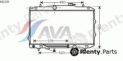  AVA QUALITY COOLING part KA2120 Radiator, engine cooling