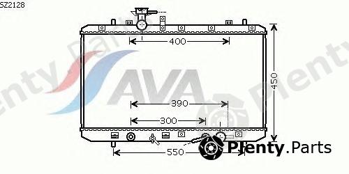  AVA QUALITY COOLING part SZ2128 Radiator, engine cooling