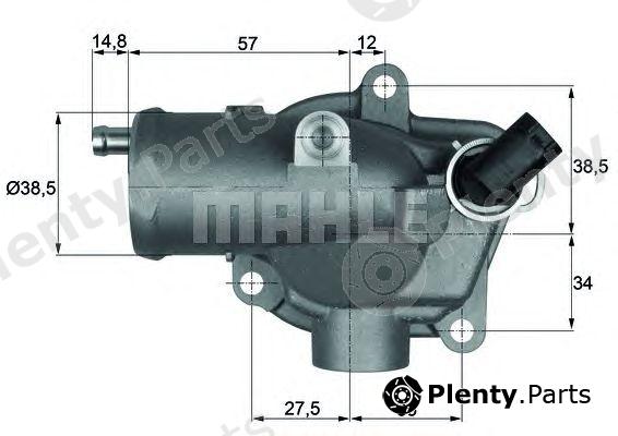  MAHLE ORIGINAL part TI2892 Thermostat, coolant