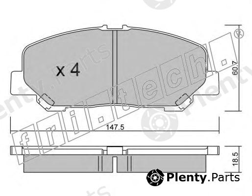  fri.tech. part 922.0 (9220) Brake Pad Set, disc brake