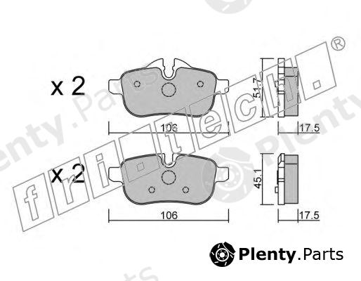  fri.tech. part 937.0 (9370) Brake Pad Set, disc brake