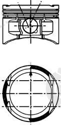  KOLBENSCHMIDT part 40355600 Piston