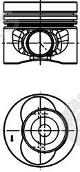  KOLBENSCHMIDT part 40683600 Piston