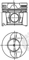  KOLBENSCHMIDT part 94966600 Piston